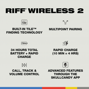 هدفون بی سیم اسکال کندی مدل Riff