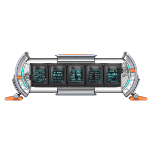 نمایشگر'گیمینگ  Divoom Times Gate Gray