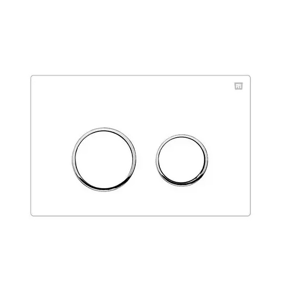 کلید تخلیه فلاش تانک توکار ایران مدل گرد سری 10