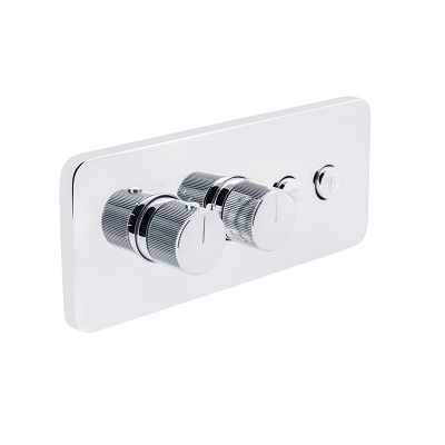 شیر دوش توکار ترموستاتیک با دو خروجی بانیو دیزاین (BAGNODESIGN) مدل Stereo