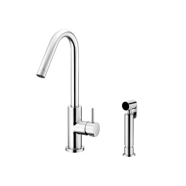 شیر ظرفشویی استیل لاکی همراه شات جاستایم کد 96-7772