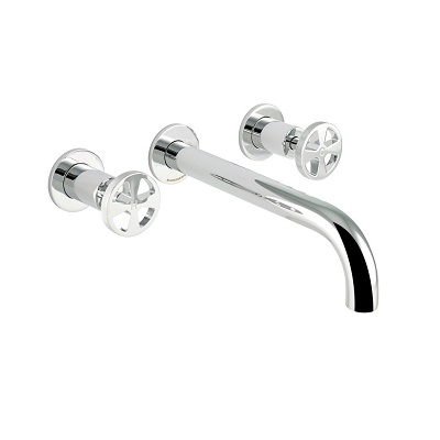 شیر روشویی سه تکه دیواری بانیو دیزاین (BAGNODESIGN) مدل Revolution