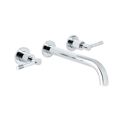 شیر روشویی اهرمی دیواری سه تکه بانیو دیزاین (BAGNODESIGN) مدل Revolution