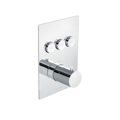 شیر دوش توکار سه خروجی با ترموستاتیک بانیو دیزاین (BAGNODESIGN) مدل M-Line