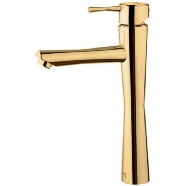 شیر روشویی پایه بلند درخشان مدل فلاور