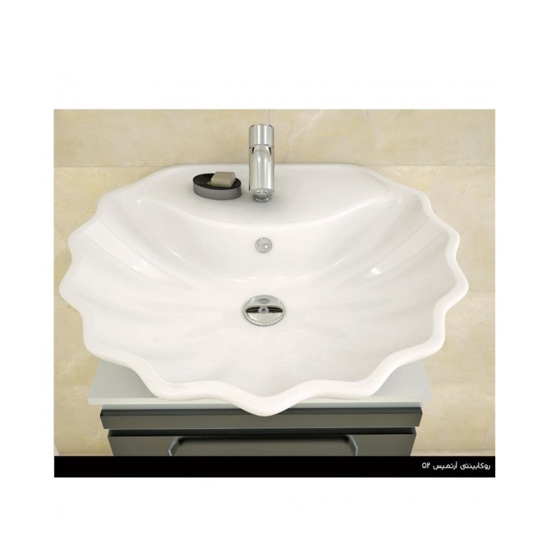 روشویی رو کابینتی سینا چینی مدل آرتمیس