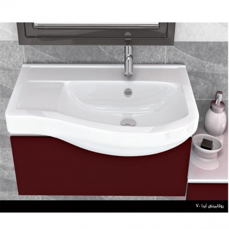 روشویی رو کابینتی سینا چینی مدل آیدا