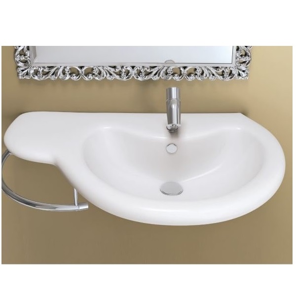 روشویی دیواری سینا چینی مدل کمند