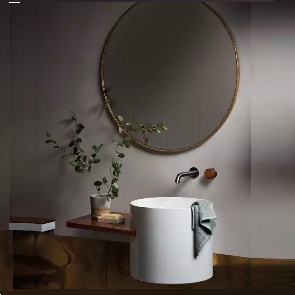 روشویی دیواری نیم پایه کورین دکو مدل مینی تاندو