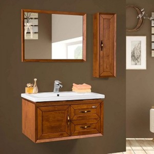 فول ست روشویی کابینت لوتوس جنس چوب مدل Hawaii