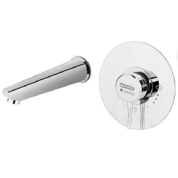 شیر روشویی توکار درخشان مدل فلاور