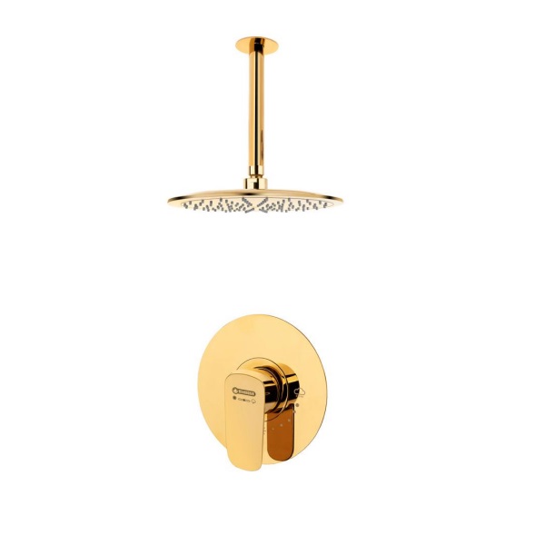 شیر دوش حمام توکار درخشان مدل هانس تیپ 2