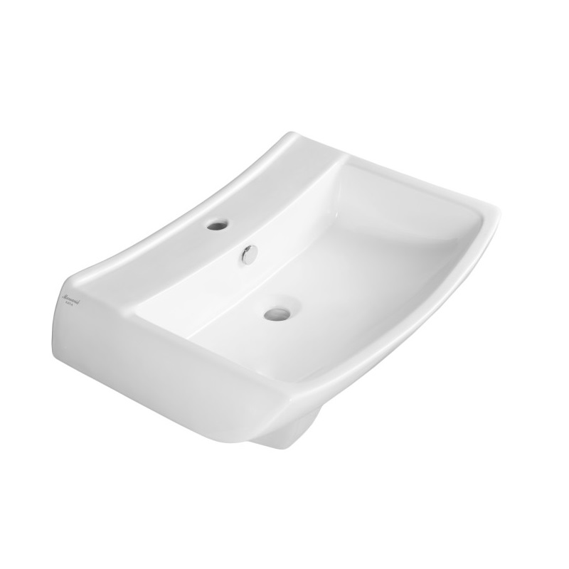 کاسه روشویی نیم پایه مروارید مدل کاتیا