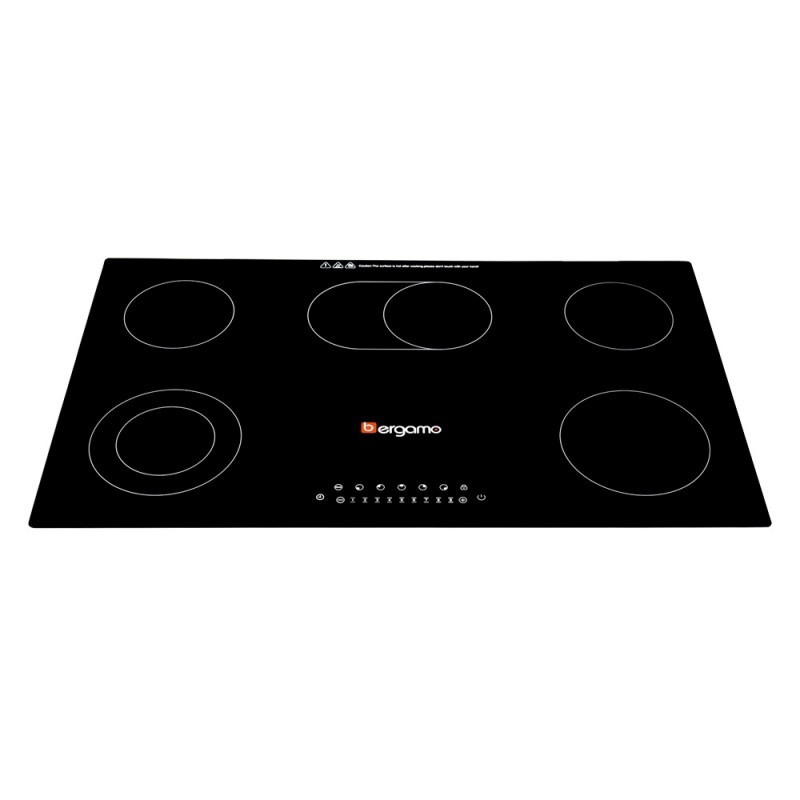 گاز برقی صفحه ای برگامو 5 شعله مدل BG-EC5780