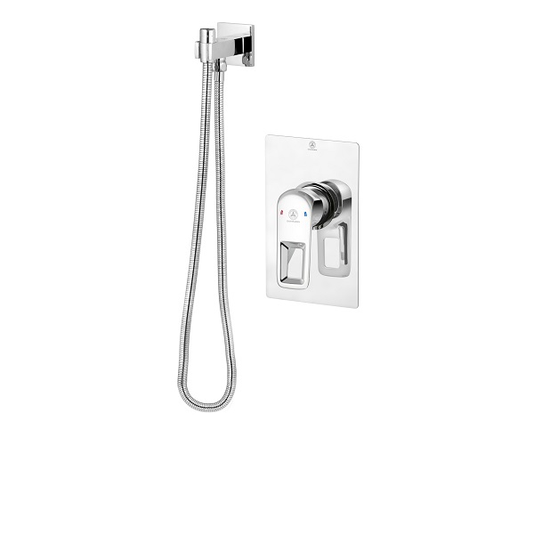 شیر توالت توکار قهرمان مدل فلت