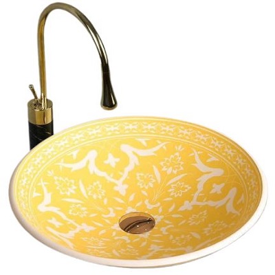 کاسه روشویی Granisea مدل slim yellowe GB 1184