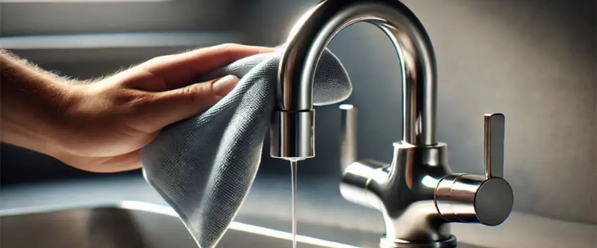 شیرآلات استیل را چگونه تمیز کنیم؟
