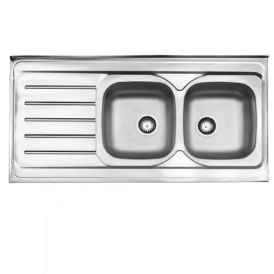 سینک نیمه فانتزی استیل البرز مدل 216 روکار