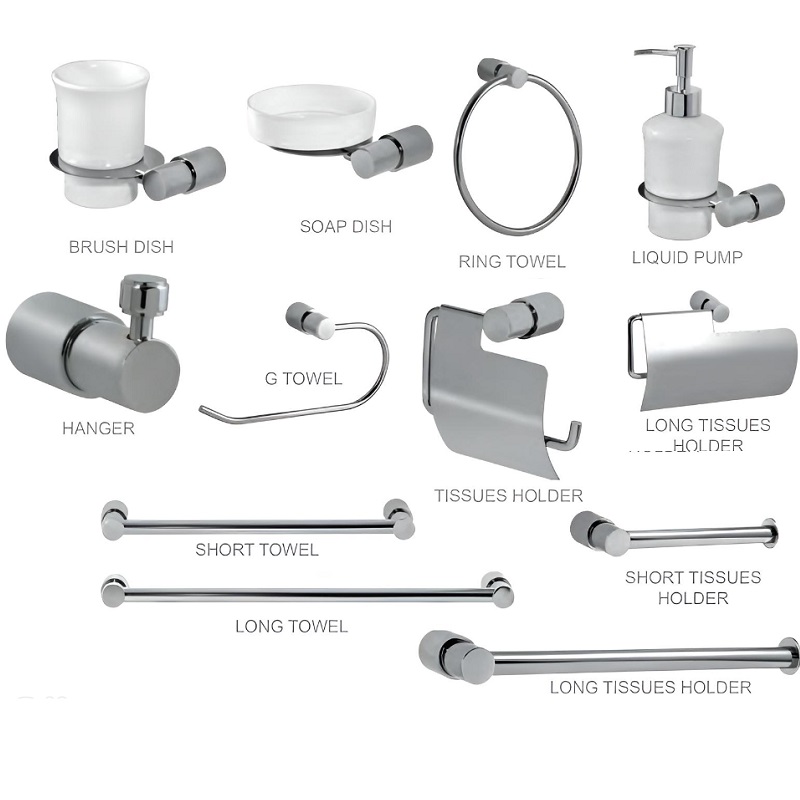 ست اکسسوری  سرویس بهداشتی  DORITA مدل TOTI