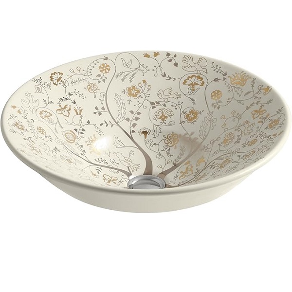 کاسه روشویی کوهلر مدل MILLE FLEURS کد K 14223-T9-47