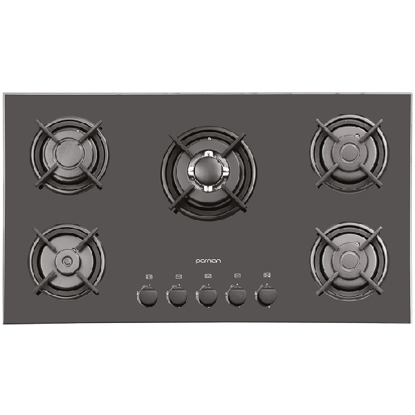 اجاق گاز صفحه ای شیشه ای پرنیان استیل مدل PB 5212