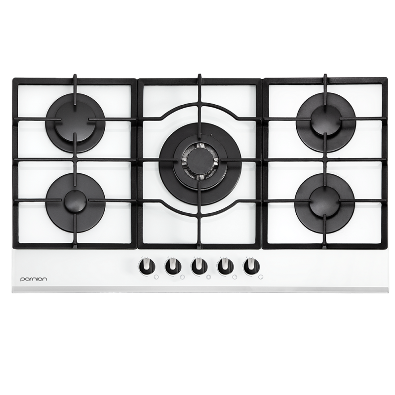 اجاق گاز صفحه ای شیشه ای پرنیان استیل مدل PB 5213