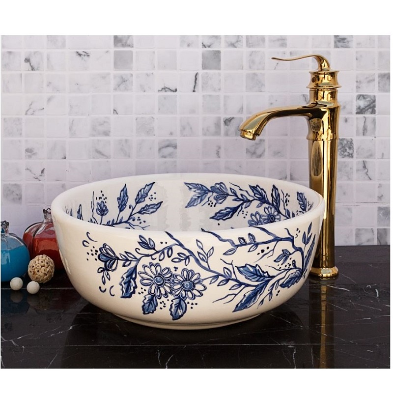 کاسه روشویی طرحدار سنتی مدل N382420