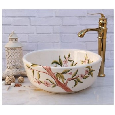 کاسه روشویی طرحدار سنتی مدل N382435