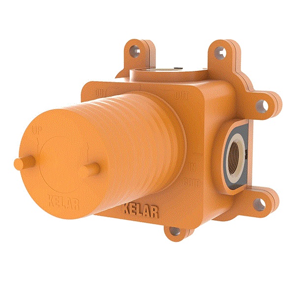 دایورتور لاکچری مجهز به دو خروجی (جهت دوش تیپ ۵ و توالت بیده)