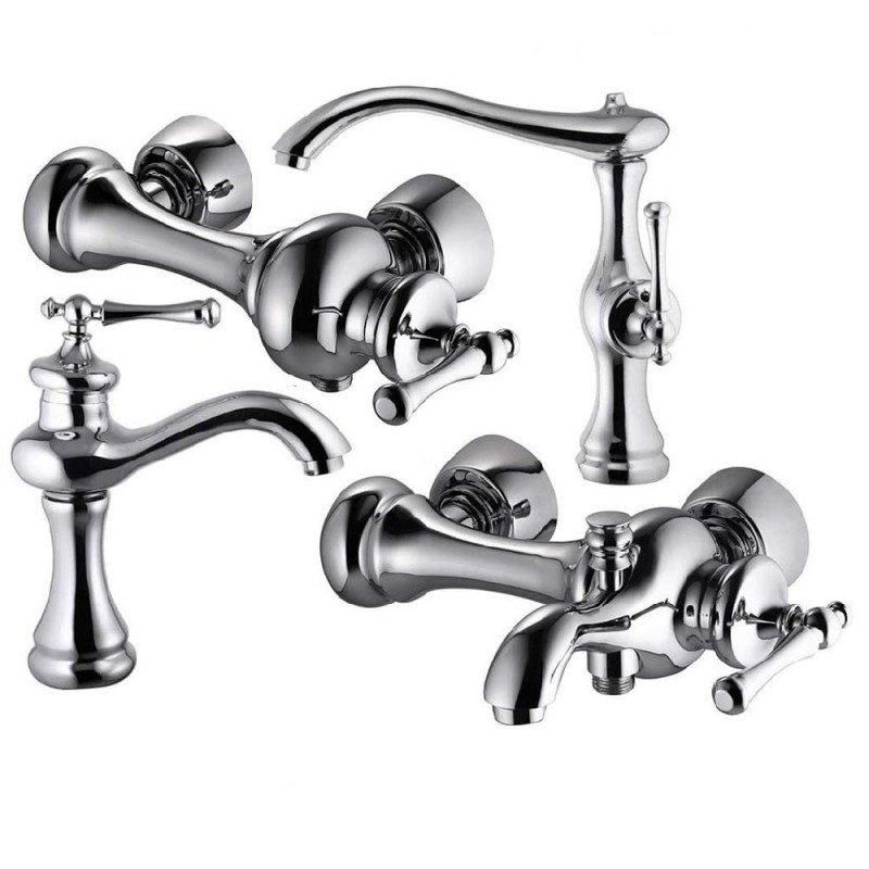 ست چهار تکه  اوج مدل رامیلا کروم