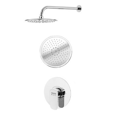 شیر دوش حمام توکار درخشان مدل هانس تیپ 1