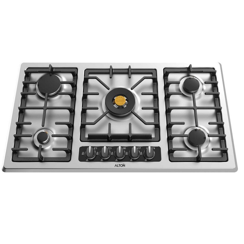 اجاق گاز صفحه ای استیل آلتون مدل ISG522