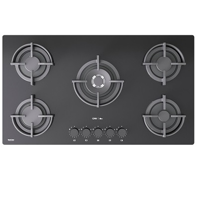 اجاق گاز صفحه ای شیشه ای کن مدل لئو