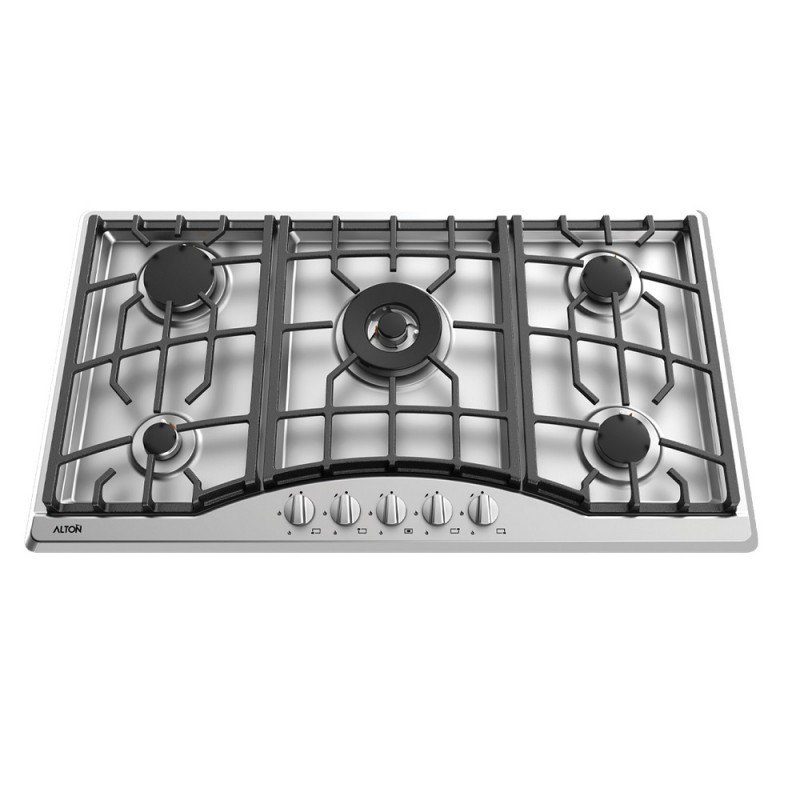 اجاق گاز صفحه ای استیل آلتون مدل S519N
