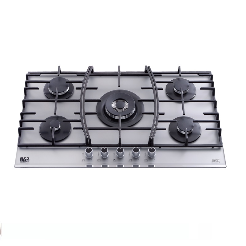 اجاق گاز صفحه شیشه ای مستر پلاس مدل G 237 نقره ای مات