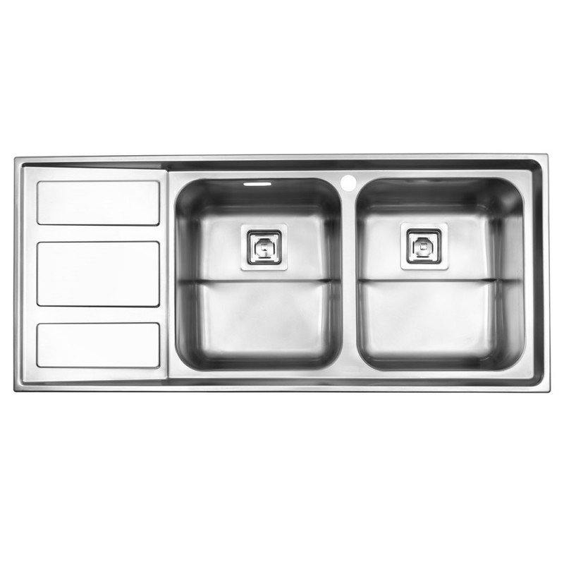 سینک استیل البرز مدل 765 توکار