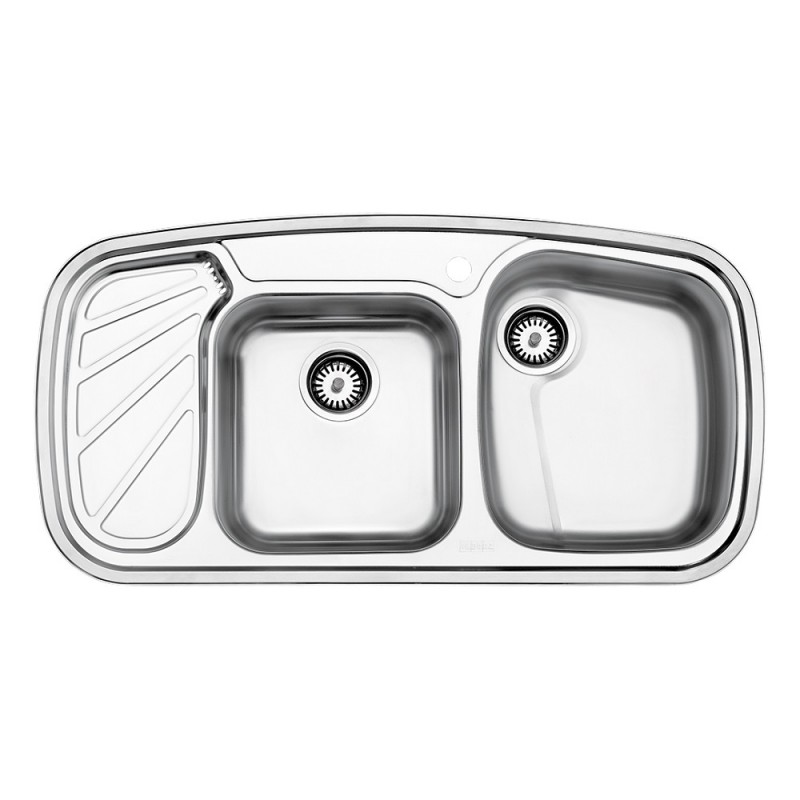 سینک استیل البرز مدل 611 توکار