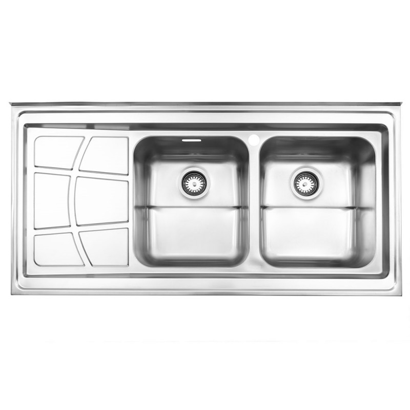 سینک استیل البرز مدل 762 روکار