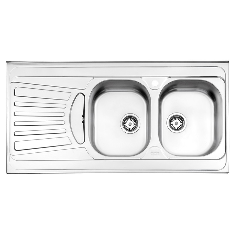 سینک استیل البرز مدل 725 روکار 60 سانتی متری