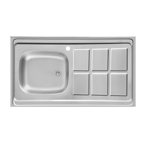 سینک روکار اخوان مدل 8060-6CR