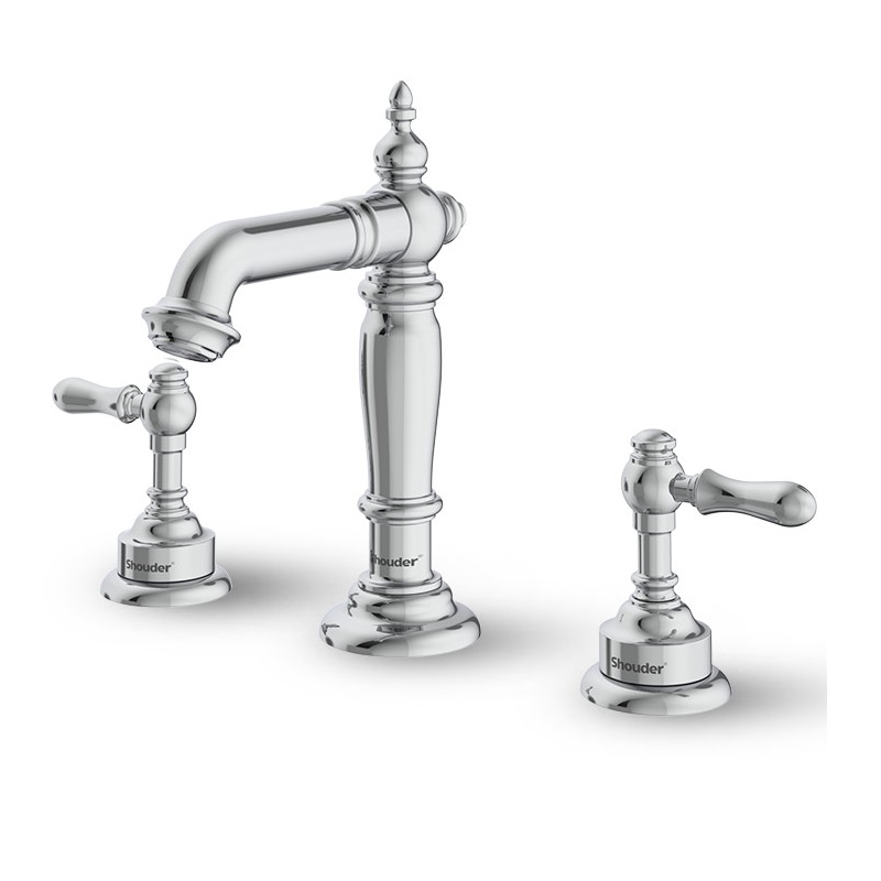 شیر روشویی سه تکه شودر مدل بیزانس