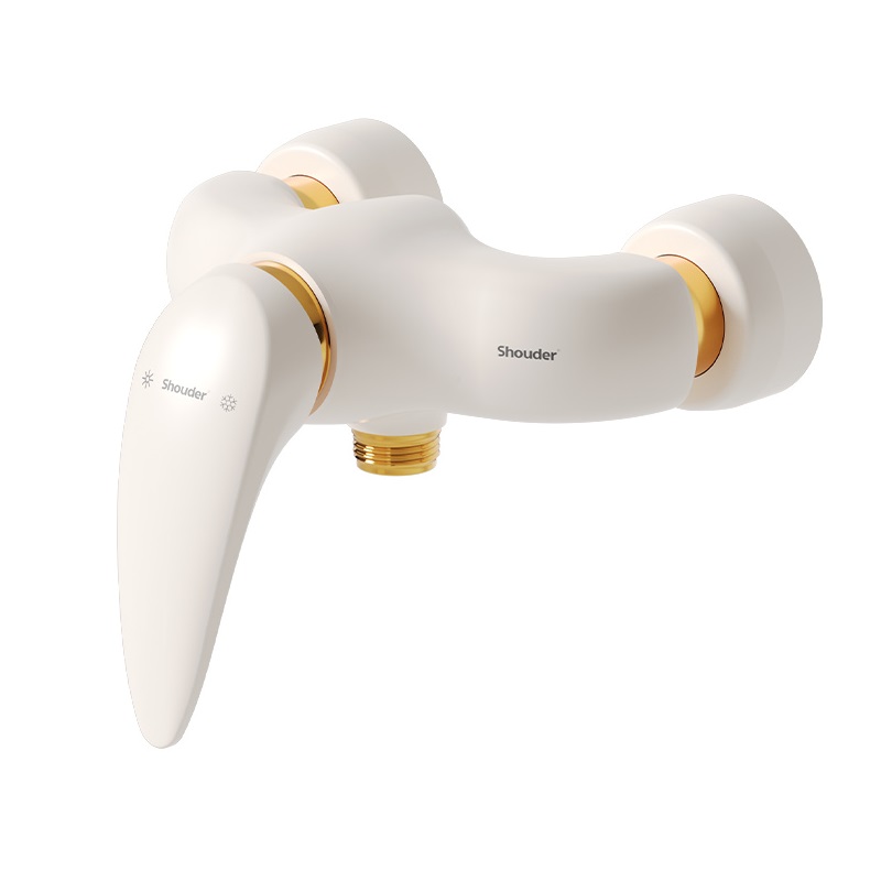 شیر توالت شودر مدل سنیور شیری طلا