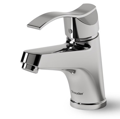 شیر روشویی شودر مدل اپال کروم