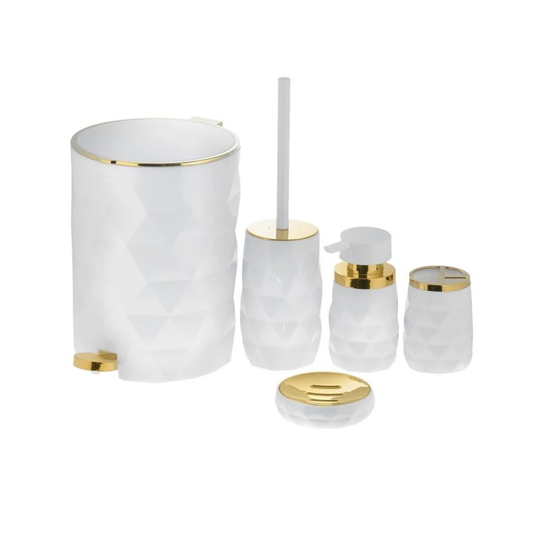 ست 5 پارچه سرویس بهداشتی کنتراست مدل آناناس 5900 TG