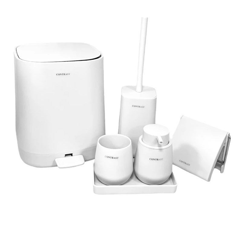 ست 5 پارچه سرویس بهداشتی کنتراست مدل میامی 5-9900