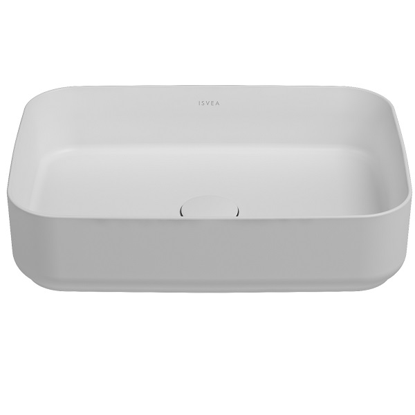 کاسه روشویی  ISVEA مدل INFINITY سفید کد 10NF65050