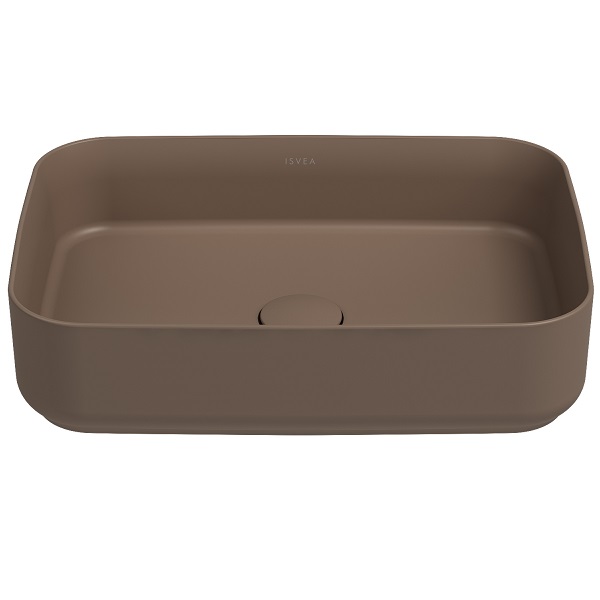 کاسه روشویی  ISVEA مدل INFINITY قهوه ای کد 10NF65050‐2H