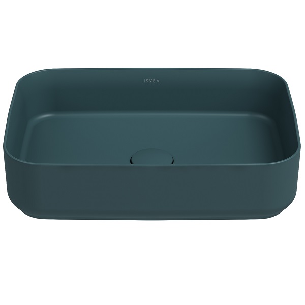 کاسه روشویی  ISVEA مدل INFINITY سبز تیره کد 10NF65050‐2P