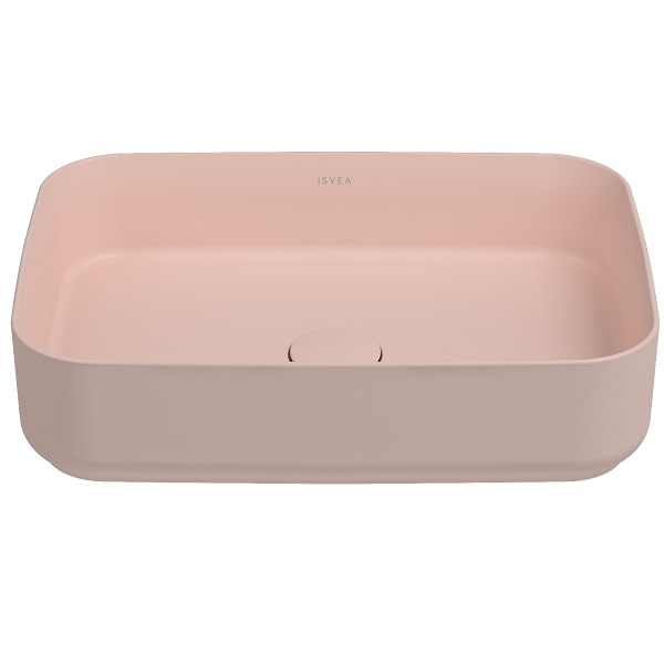 کاسه روشویی  ISVEA مدل INFINITY صورتی کد 10NF65050‐2S