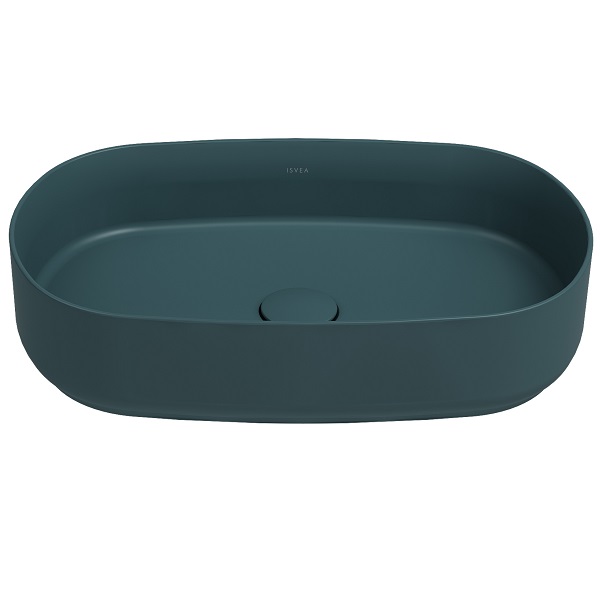 کاسه روشویی  ISVEA مدل INFINITY  سبز کد 10NF65055‐2P